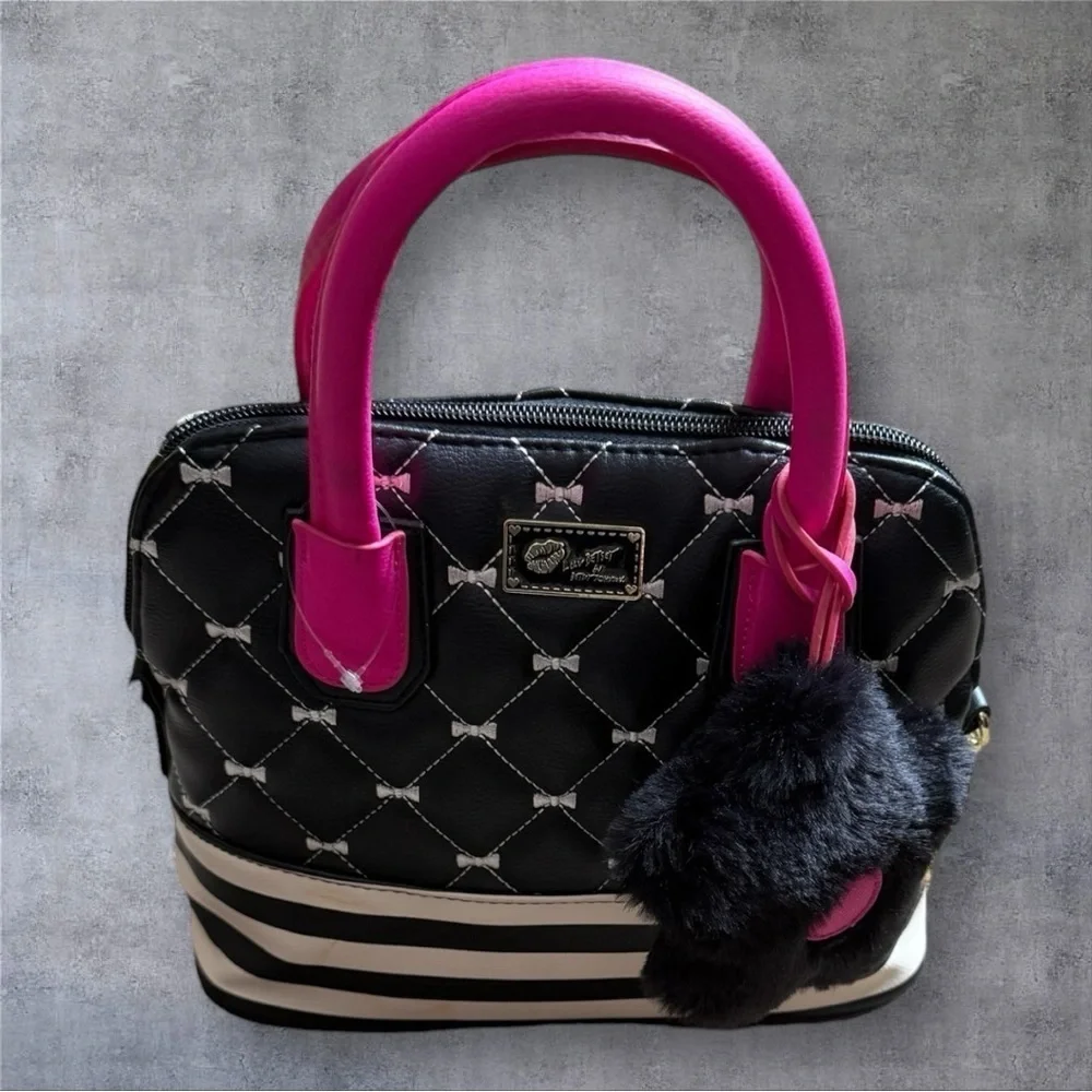 Betsey Johnson Luv Satchel Handbag  - NWOT